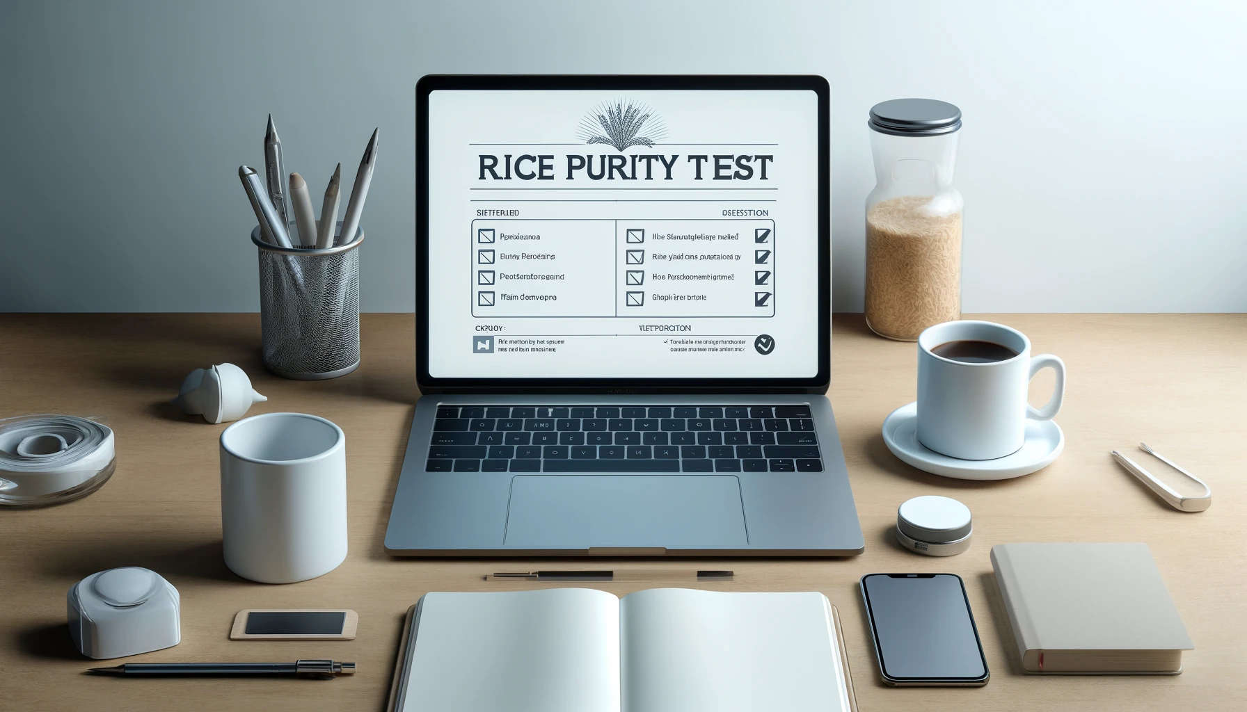 Taking Rice Purity Test